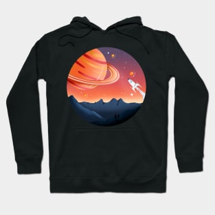 Space Rocket Hoodie